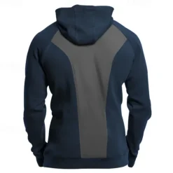Outlet OUKU Men's Hoodie Quarter Zip Hoodie Tactical Hoodie Black Army Green Navy Blue Dark Gray Hooded Plain Pocket Sports & Outdoor Daily Holiday Streetwear Cool Casual Winter Spring & Fall Clothing Apparel