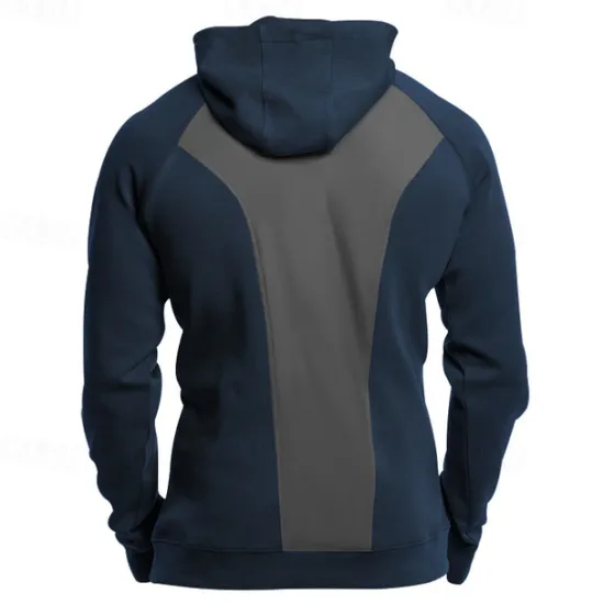 Outlet OUKU Men's Hoodie Quarter Zip Hoodie Tactical Hoodie Black Army Green Navy Blue Dark Gray Hooded Plain Pocket Sports & Outdoor Daily Holiday Streetwear Cool Casual Winter Spring & Fall Clothing Apparel