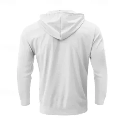 Discount OUKU Men's Hoodie Tracksuit Sweatsuit Black White Royal Blue Khaki Gray Hooded Plain 2 Piece Sports & Outdoor Daily Holiday Streetwear Basic Casual Spring & Fall Clothing Apparel Hoodies Sweatshirts