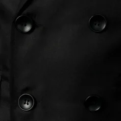 Online OUKU Men's Jacket Blazer Wedding Party Business Attire Spring Fall Solid Color Double Breasted Blazer Black White Pink Red