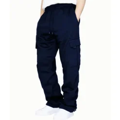 OUKU Men's Joggers Cargo Pants Bottoms Street Athleisure Summer Breathable Soft Sweat wicking Fitness Gym Workout Running Loose Fit Sportswear Activewear Solid Colored Dark Grey Black White