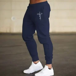 OUKU Men's Joggers Sweatpants Athletic Pants GYM Pants Pocket Drawstring Elastic Waistband Pants / Trousers Outdoor Sports & Outdoor Athletic Fall Breathable Soft Marathon Running Workout Tailored Fit