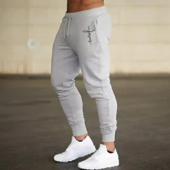 OUKU Men's Joggers Sweatpants Athletic Pants GYM Pants Pocket Drawstring Elastic Waistband Pants / Trousers Outdoor Sports & Outdoor Athletic Fall Breathable Soft Marathon Running Workout Tailored Fit