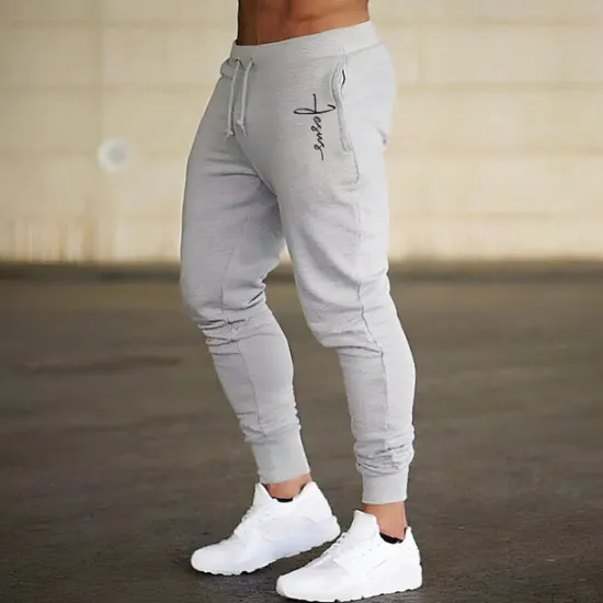 OUKU Men's Joggers Sweatpants Athletic Pants GYM Pants Pocket Drawstring Elastic Waistband Pants / Trousers Outdoor Sports & Outdoor Athletic Fall Breathable Soft Marathon Running Workout Tailored Fit