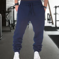 Clearance OUKU Men's Joggers Sweatpants Running Pants Athletic Pants GYM Pants Pocket Drawstring Pants / Trousers Outdoor Sports & Outdoor Athletic Quick Dry Lightweight Soft Marathon Running Workout Tailored Fit