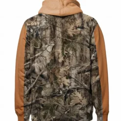 Discount OUKU Men's Jungle Hoodies Daily Casual Long Sleeve Hooded Vacation Sports Outdoor Streetwear Black Brown Print Front Pocket Spring & Fall Designer