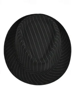 Sale OUKU Men's Kentucky Derby Hat Sun Hat Party Hat Dress Hat Black White Cotton Fashion Casual Street Daily Stripes Sunscreen Breathable