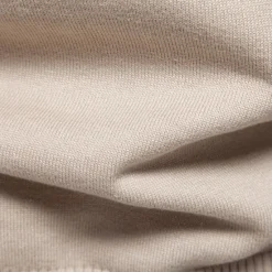 Sale OUKU Men's Knit Solid Color Half Zip Knitwear Elegant Christmas Gifts Home Clothing Apparel Fall Winter Light Grey Beige S M L