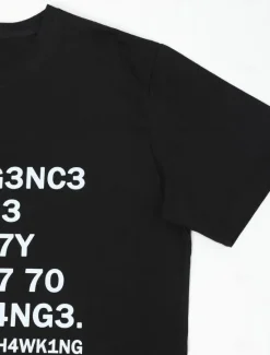 Discount OUKU Men's Letter Graphic Prints Funny T Shirt Graphic Tee 100% Cotton Short Sleeve Graphic Shirt Wine Black White Comfortable Tee Vacation Street Fashion Designer Clothing
