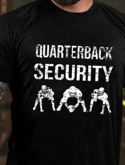 Online OUKU Men's Letter Printed Super Bowl American football T Shirt Tee Top 100% Cotton Short Sleeve Graphic Shirt Heather Gray Black White Comfortable Tee Vacation Street Fashion Designer Clothing