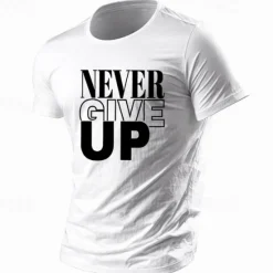 OUKU Men's Letter T Shirt Casual Style 100% Cotton Short Sleeve Graphic Shirt Wine Black White Comfortable Tee Outdoor Street Fashion Designer Clothing