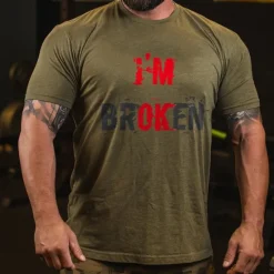 Discount OUKU Men's Letter T Shirt Tee Top Cotton Short Sleeve Graphic Shirt Black Army Green Comfortable Tee Sports Outdoor Holiday Fashion Designer Clothing