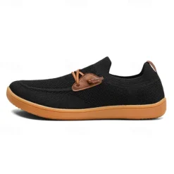 Outlet OUKU Men's Lightweight Barefoot Shoes – Breathable Casual Sneakers with Slip-On Design for Walking, Travel, and Everyday Comfort