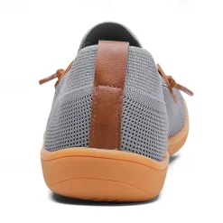 Outlet OUKU Men's Lightweight Barefoot Shoes – Breathable Casual Sneakers with Slip-On Design for Walking, Travel, and Everyday Comfort