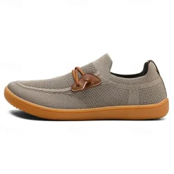 Outlet OUKU Men's Lightweight Barefoot Shoes – Breathable Casual Sneakers with Slip-On Design for Walking, Travel, and Everyday Comfort
