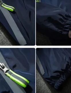 Clearance OUKU Men's Lightweight Jacket Outdoor Jacket Summer Jacket Hoodie Jacket Outdoor Leisure Sports Reflective Anti-UV Hooded Summer Spring Solid Color Classic Navy Black White Red Orange Jacket