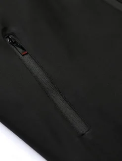 Outlet OUKU Men's Lightweight Jacket Training Outdoor Windproof Zip Up Pocket Spring Fall Solid Color Elegant Vacation Standing Collar Black Dark Red Navy Blue Khaki Jacket