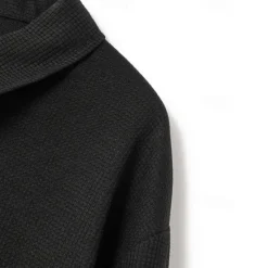 Clearance OUKU Men's Lightweight Jacket Waffle Jacket Summer Jacket Shirt Jacket Vacation Daily Soft Pocket Spring & Fall Plain Fashion Classic Lapel Regular Waffle Fabric Black White Blue Khaki Gray Jacket