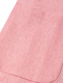 New OUKU Men's Linen Blazer Sport Coat Notch Collar Fashion Casual Solid Colored Linen Blazer Pink Sky Blue Sage Standard Fit Single Breasted One-button