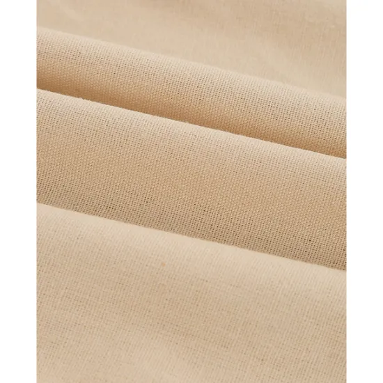 OUKU Men's Linen Pants Trousers Summer Pants Drawstring Elastic Waist Plain Comfort Breathable Full Length Daily Going out Beach Fashion Simple Navy Blue Sky Blue Micro-elastic