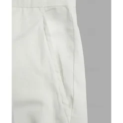 Sale OUKU Men's Linen Pants Trousers Summer Pants Multi Pocket Straight Leg Plain Comfort Breathable Full Length Outdoor Casual Daily Fashion Streetwear Black White