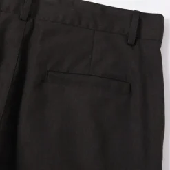 Clearance OUKU Men's Linen Pants Trousers Summer Pants Multi Pocket Straight Leg Plain Comfort Breathable Full Length Outdoor Daily Going out Fashion Streetwear Black White