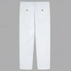 Best OUKU Men's Linen Pants Trousers Summer Pants Front Pocket Pleats Straight Leg Plain Comfort Breathable Casual Daily Holiday Fashion Basic Black White
