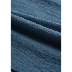 Online OUKU Men's Linen Pants Trousers Summer Pants Elastic Waist Straight Leg Solid Color Comfort Breathable Full Length Yoga Holiday Fashion Streetwear Blue Orange Inelastic