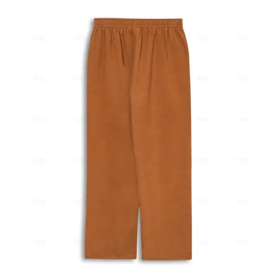 Discount OUKU Men's Linen Pants Trousers Summer Pants Beach Pants Print Straight Leg Graphic Sun Soft Outdoor Full Length Home Casual Daily Fashion Streetwear White Blue Micro-elastic