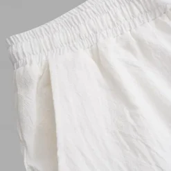 Sale OUKU Men's Linen Pants Trousers Summer Pants Elastic Waist Straight Leg High Rise Solid Color Comfort Breathable Full Length Wedding Holiday Vacation Fashion Black White High Waist Inelastic