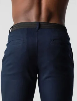 Best OUKU Men's Linen Pants Trousers Chinos Summer Pants Pocket Plain Comfort Breathable Vacation Daily Holiday Simple Casual Dark Brown Black