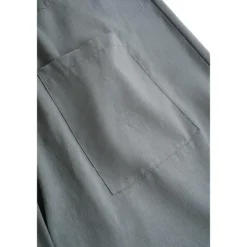 Best OUKU Men's Linen Shorts Summer Shorts Bloomers Baggy Pants Beach Shorts Elastic Drawstring Design Front Pocket Plain Comfort Soft Calf-Length Casual Daily Sports Fashion Black White