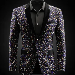 Discount OUKU Men's Long Sleeve Turndown Artistic Casual Party Evening Wear Daily Buttons 3D Print Multi Pocket