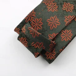 Online OUKU Men's Neckties Fashion Business Jacquard Print Pattern Wedding Party Daily Wear