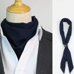 Online OUKU Men's Neckties Fashion Business Plain Wedding Party Daily Wear