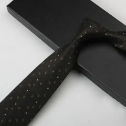 Best OUKU Men's Neckties Fashion Business Jacquard Pattern Wedding Party Daily Wear
