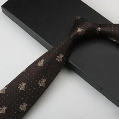 Best OUKU Men's Neckties Fashion Business Jacquard Pattern Wedding Party Daily Wear
