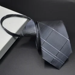 New OUKU Men's Neckties Modern Contemporary Classic Jacquard Geometic Wedding Party Daily Wear