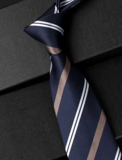 Hot OUKU Men's Neckties Sexy Patterned Wedding Party Daily Wear