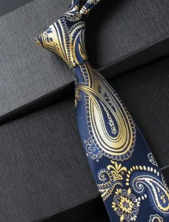 Outlet OUKU Men's Neckties Sexy Patterned Wedding Party Daily Wear