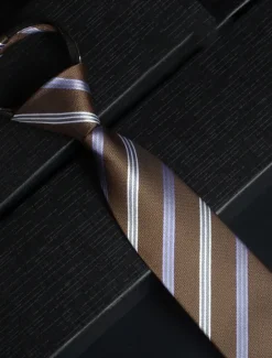 New OUKU Men's Neckties Sexy Patterned Wedding Party Daily Wear