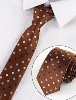 Best OUKU Men's Neckties Sexy Patterned Wedding Party Daily Wear