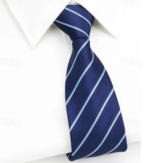 Clearance OUKU Men's Neckties Zip Tie Men Ties Zipper Tie Bow Striped Wedding Birthday Party