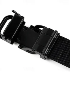 New OUKU Men's Nylon Belt Outdoor Belt Waist Belt Black Navy Blue Nylon Adjustable Heavy-Duty Plain Outdoor Daily