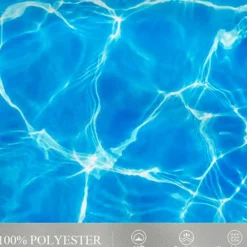Clearance OUKU Men's Optical Illusion Geometric Pattern Waves Swimming Trunks Board Shorts Shorts Mid Waist Fashion Streetwear Designer Casual Daily Holiday Pocket Drawstring Elastic Waist Designer Clothing Apparel Blue