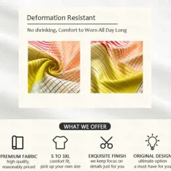 Hot OUKU Men's Optical Illusion Gradient Ocean Swim Trunks Swim Shorts Board Shorts Mid Waist Hawaiian Casual Holiday Beach Drawstring with Mesh lining Elastic Waist Designer Clothing Apparel