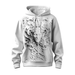 New OUKU Men's Graphic Animal Hoodie Hoodies Sweatshirt Hoodie Long Sleeve Hooded Sweatshirt Hooded Fashion 3D Print Sports Outdoor Holiday Vacation 5 7 Print Front Pocket Spring & Fall Designer
