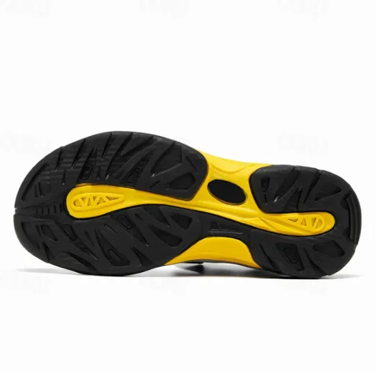 Discount OUKU Men's Outdoor Hiking Sandals - Durable Open-Toe Design, Adjustable Straps, Anti-Slip Sole, Lightweight Sport Shoes for Summer Adventures