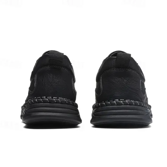 New OUKU Men's Outdoor Hiking Shoes with Durable Faux Leather Upper and Rugged Sole – Comfortable Lace-Up Sneakers for Everyday Wear and Adventure