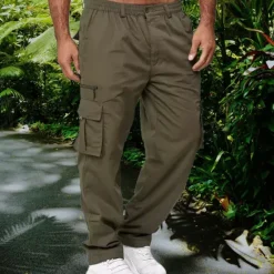 Best OUKU Men's Outdoor Pants Cargo Pants Hiking Pants Trousers Military Outdoor Regular Fit Waterproof Breathable Quick Dry Pants / Trousers Black Army Green Hunting Climbing Camping / Hiking / Caving S M L